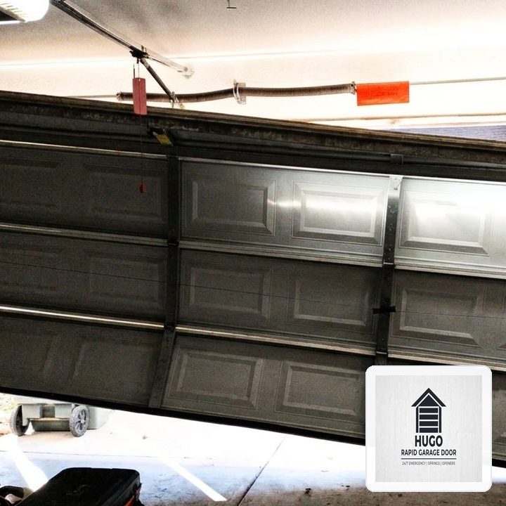 Hugo Rapid Garage Door in Malden, MA: Heavy-Duty Steel Section Strut & 11-Gauge Hinge Reinforcement - Malden, MA